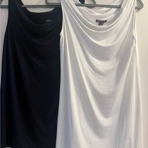 Vince Cowl neck sleeveless tops.